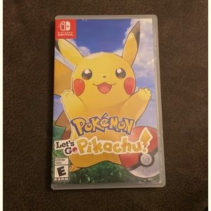 Nintendo SWITCH game- Pokémon Let’s go Pikachu